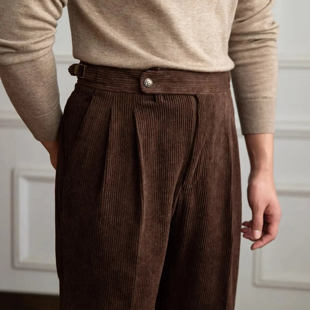 Pantaloni di velluto a coste premium