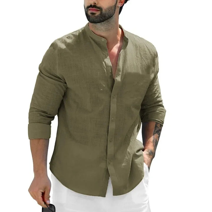 Camicia di lino casual