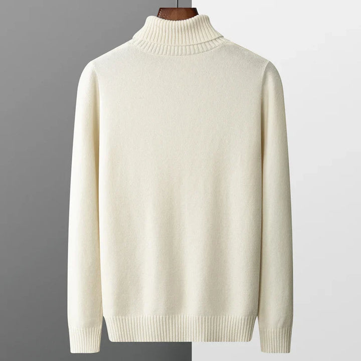 Maglione a collo alto in lana Saint-Tropez