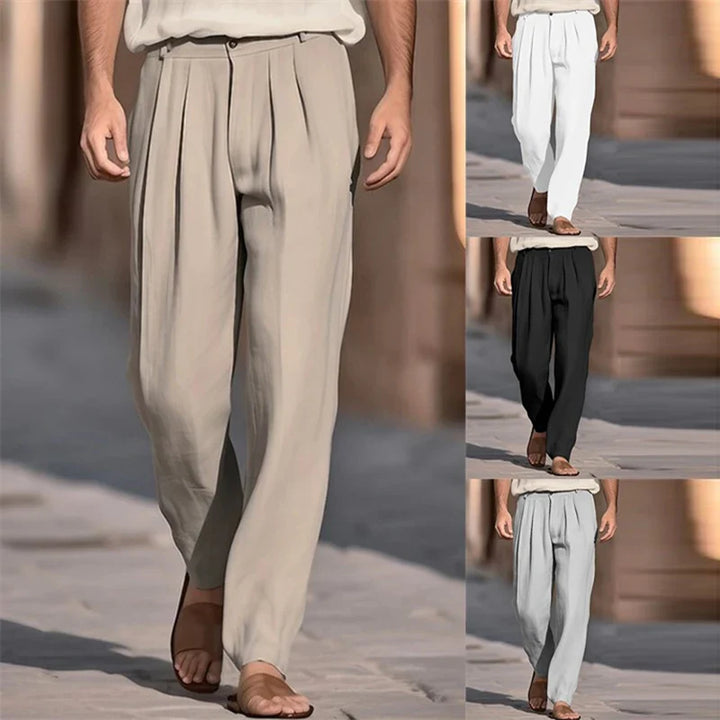 Pantaloni di lino casual