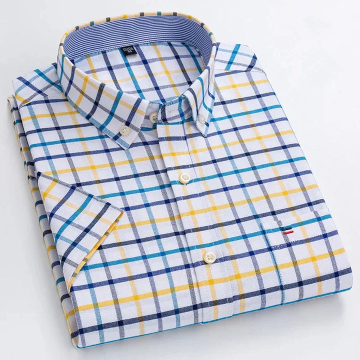 Givalli - Camicia da uomo in cotone elegante