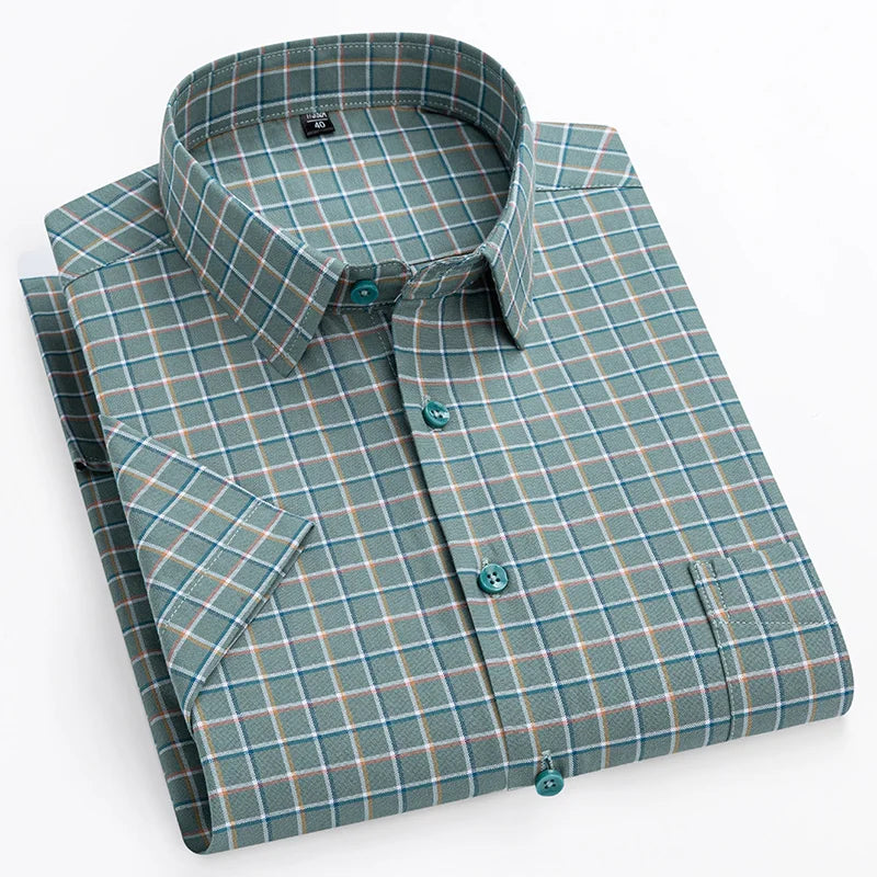 Givalli - Camicia in cotone a maniche corte