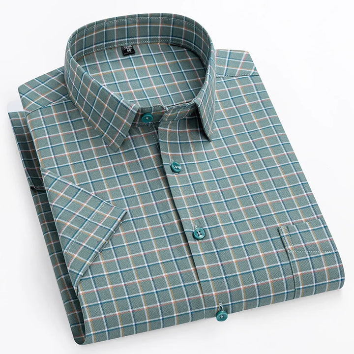 Givalli - Camicia in cotone a maniche corte