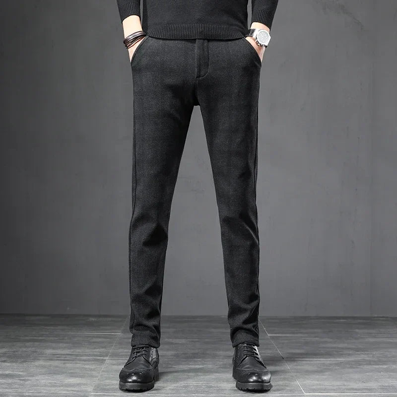 Pantaloni casual a quadri