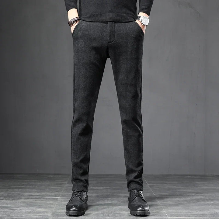 Pantaloni casual a quadri