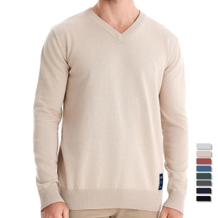Elegante maglione lavorato a maglia