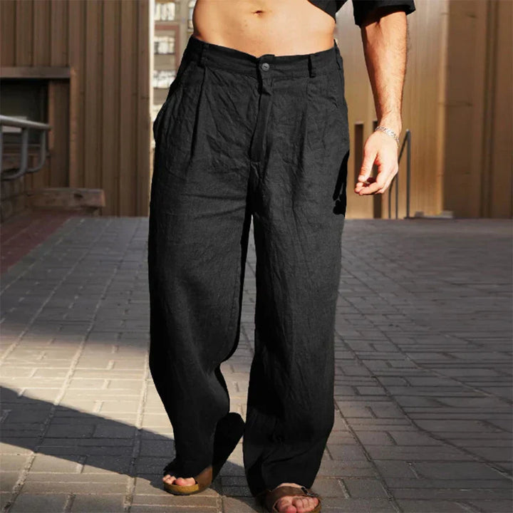 Pantaloni di lino casual