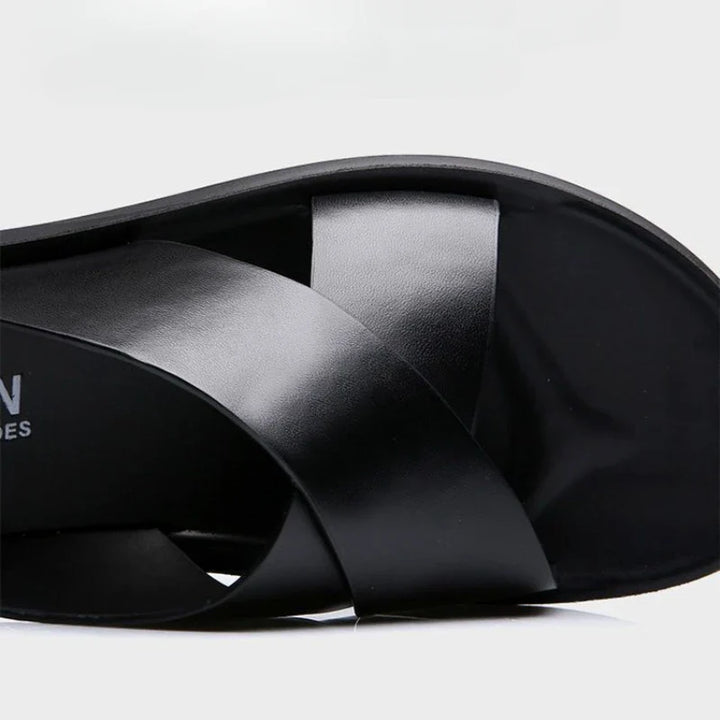 Sandali eleganti in pelle