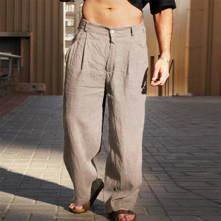 Pantaloni di lino casual