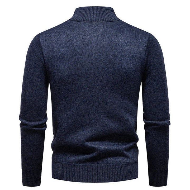 Maglione vintage lavorato a maglia con zip
