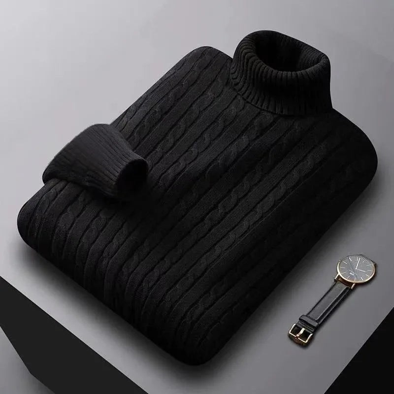 Maglia a collo alto da uomo premium