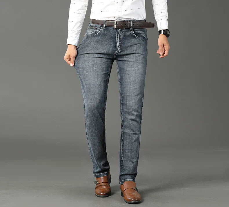 Jeans business in denim