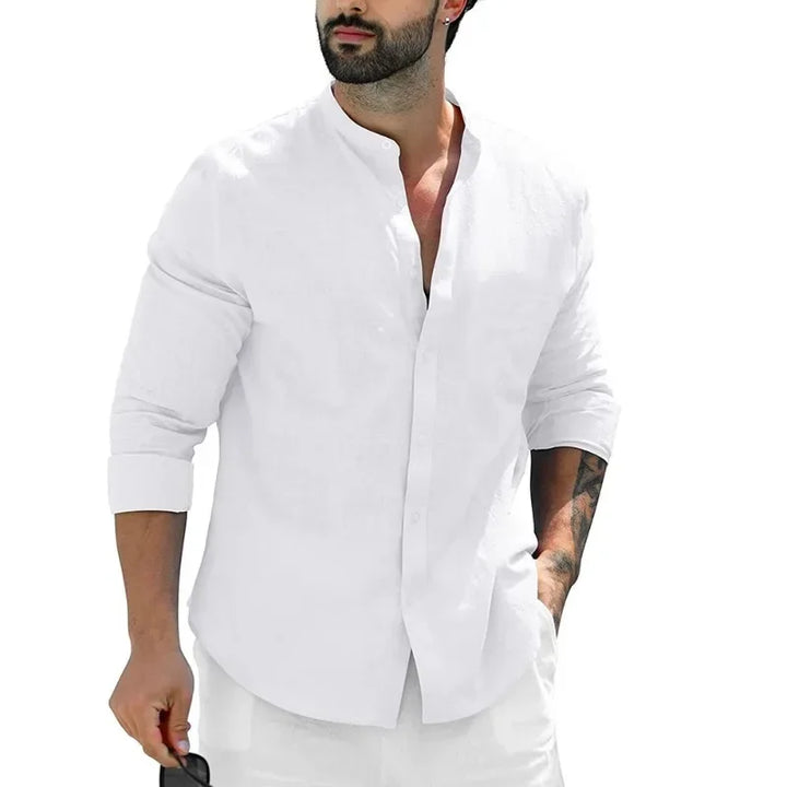 Camicia di lino casual