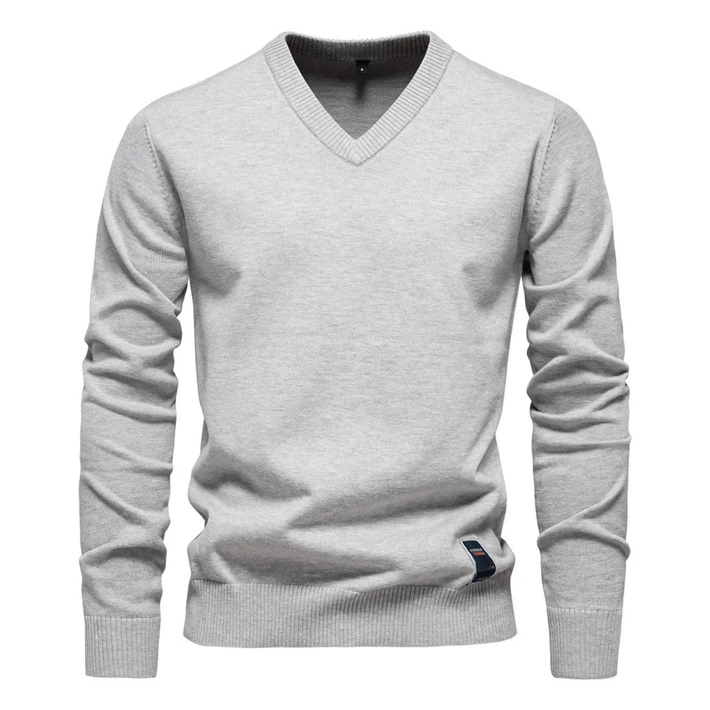Elegante maglione lavorato a maglia