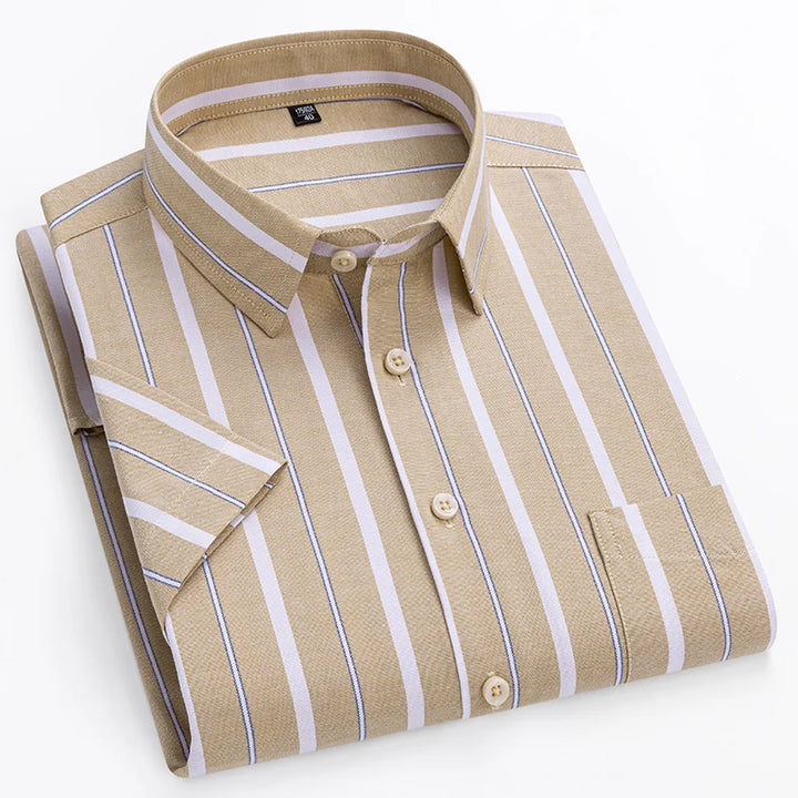 Givalli - Camicia in cotone a maniche corte
