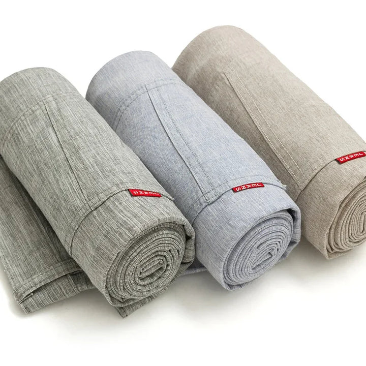 Pantaloni di lino slim fit