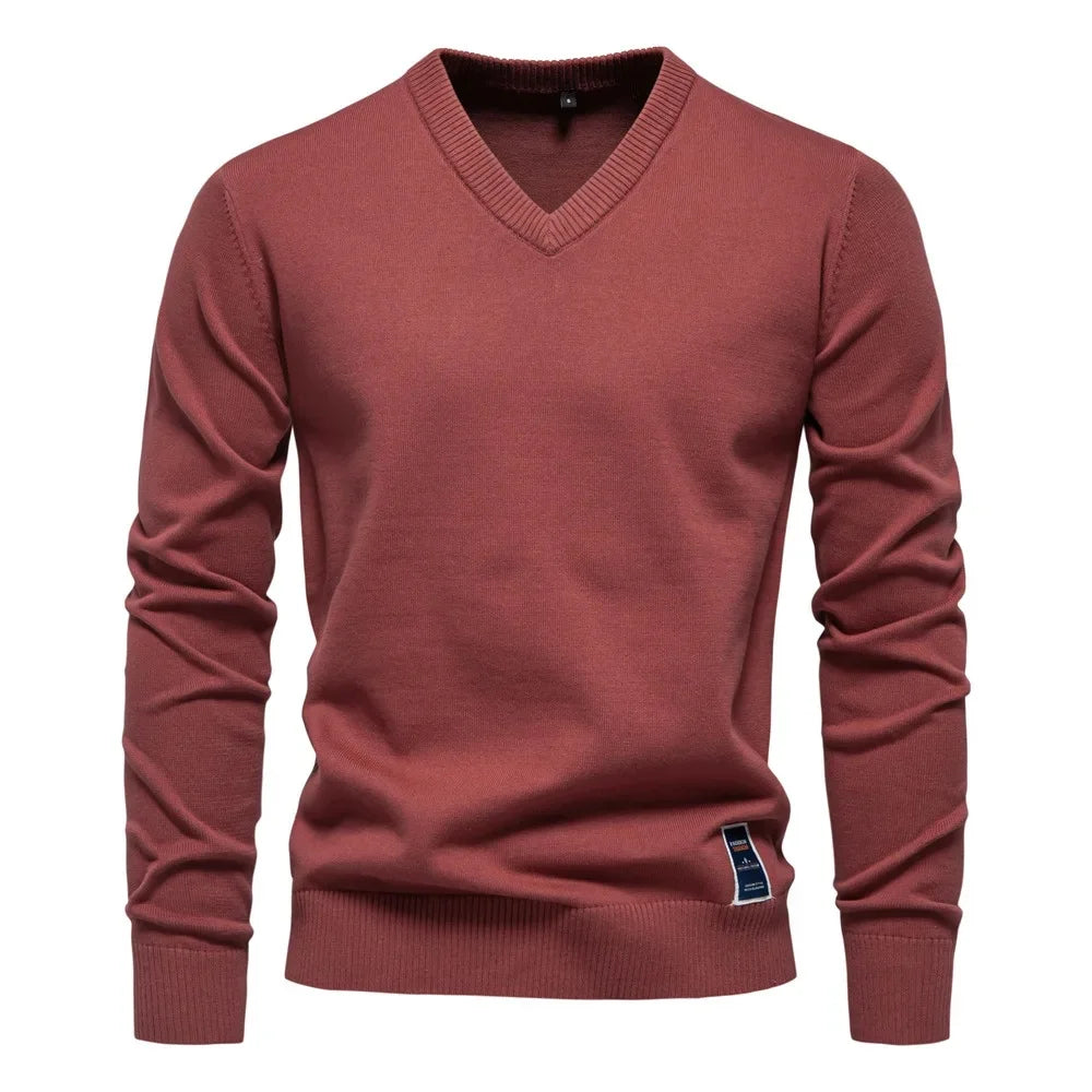 Elegante maglione lavorato a maglia