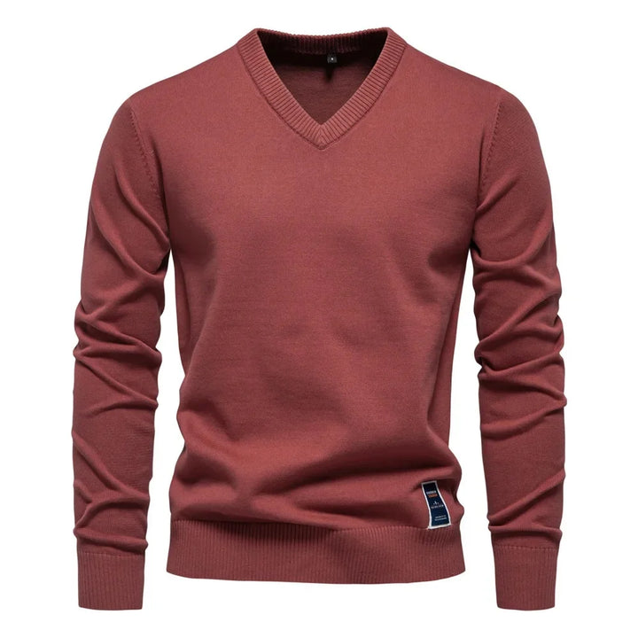 Elegante maglione lavorato a maglia