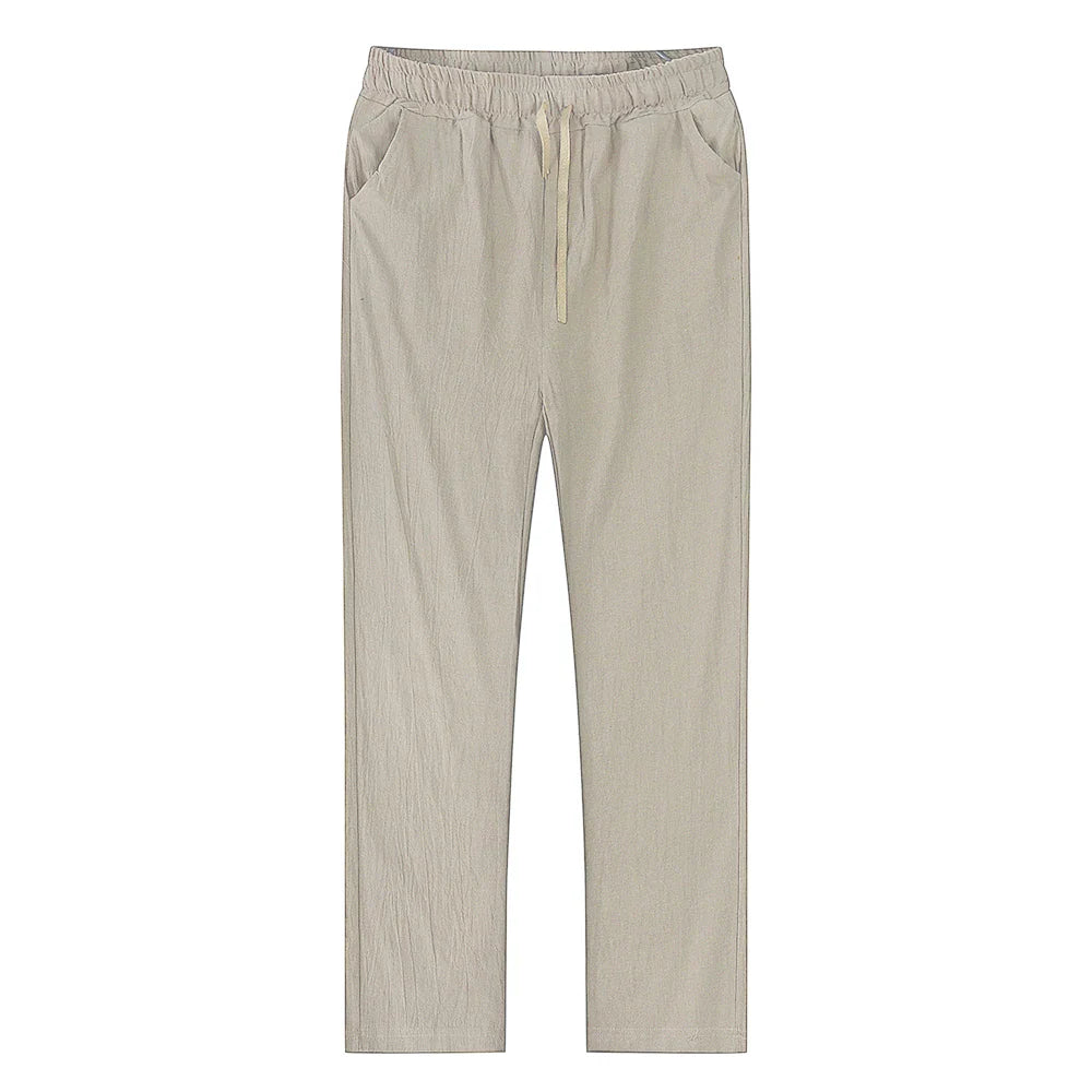 Pantaloni di lino traspiranti