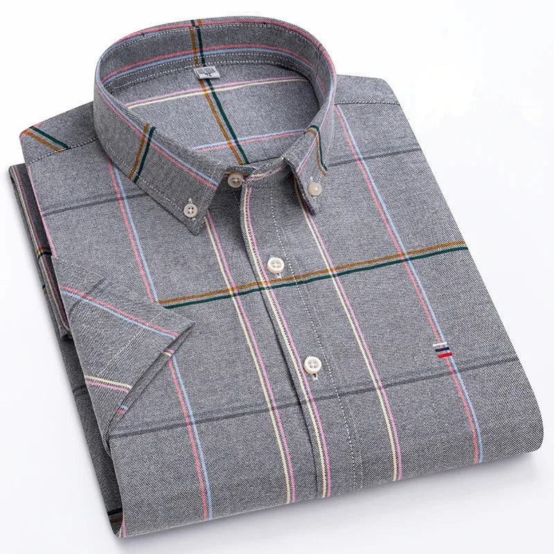 Givalli - Camicia da uomo in cotone elegante