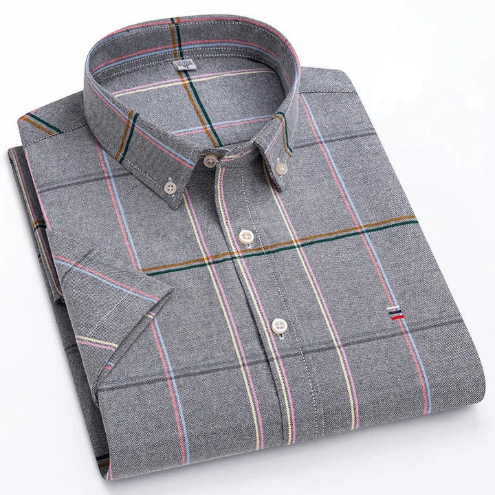 Givalli - Camicia da uomo in cotone elegante