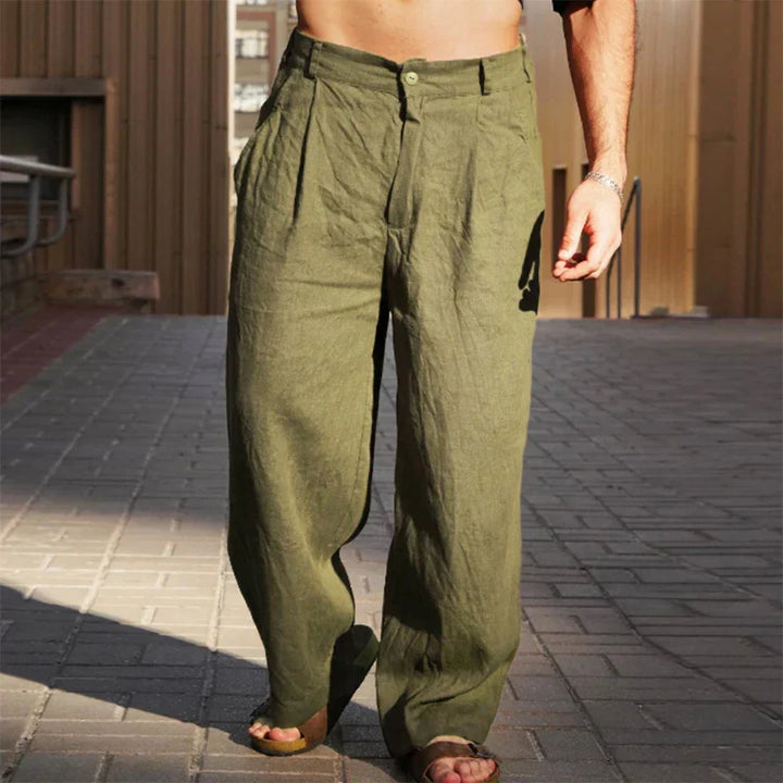 Pantaloni di lino casual