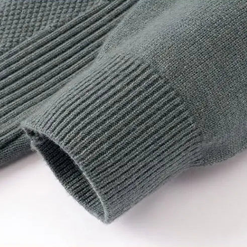 Elegante maglione jacquard