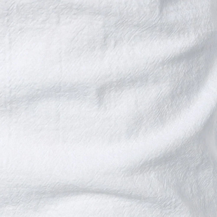 Camicia hawaiana in cotone e lino