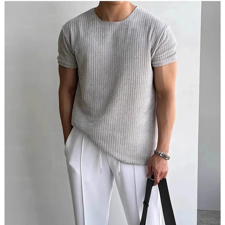 Elegante maglietta in maglia