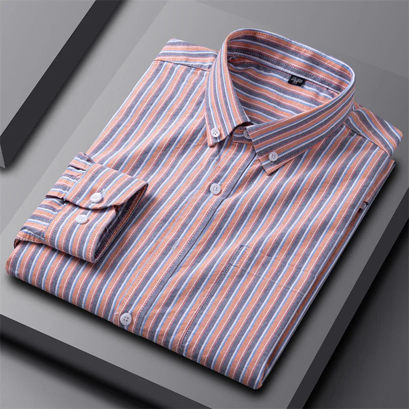 Givalli - Camicia Oxford Chic da uomo