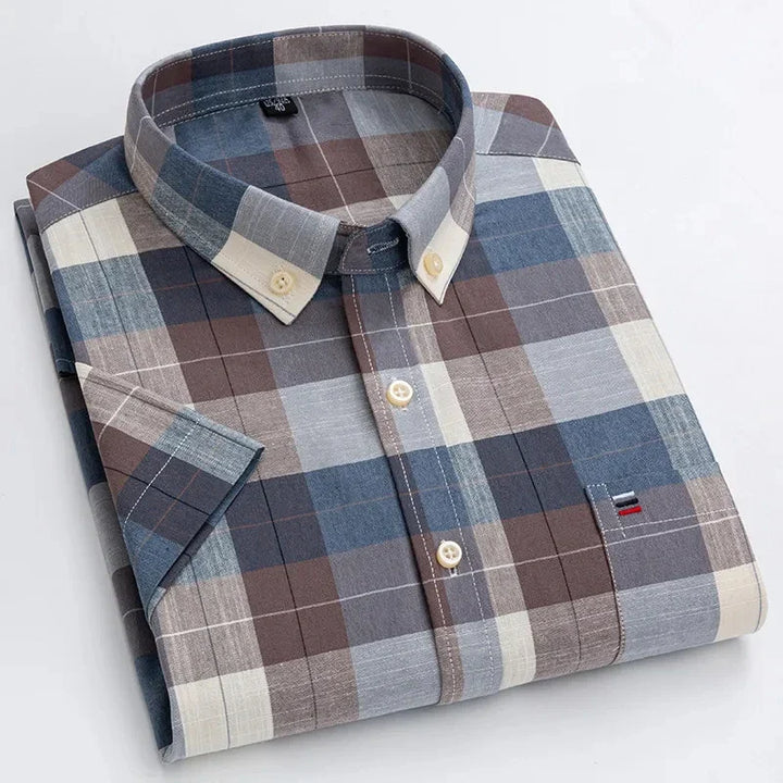 Givalli - Camicia da uomo in cotone elegante