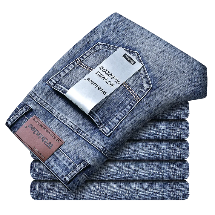 Jeans business in denim