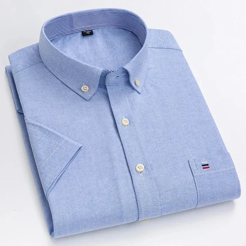 Givalli - Camicia da uomo in cotone elegante