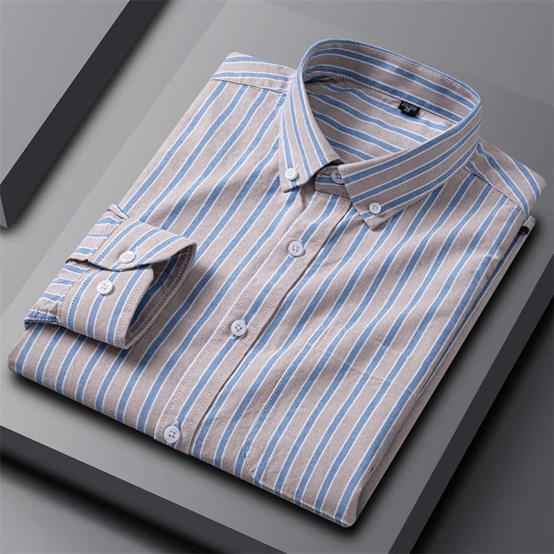 Givalli - Camicia Oxford Chic da uomo