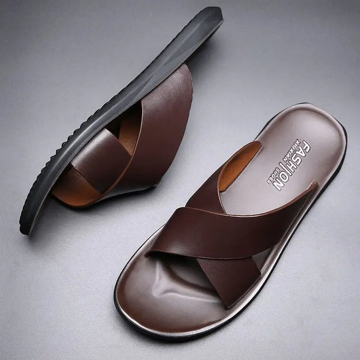 Sandali eleganti in pelle