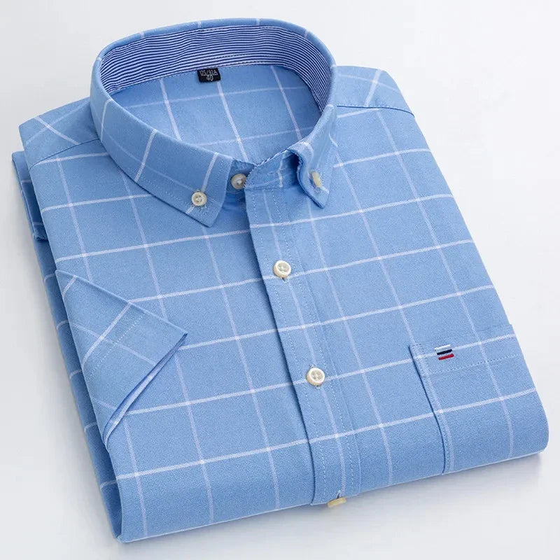 Givalli - Camicia da uomo in cotone elegante