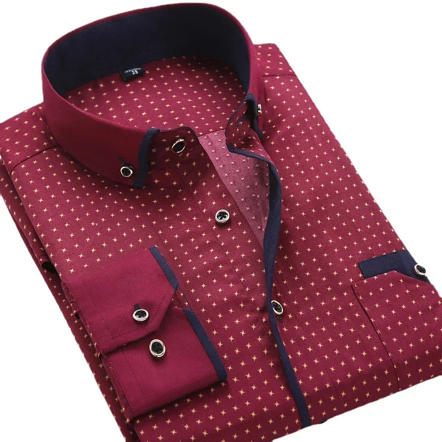 Camicia da uomo casual