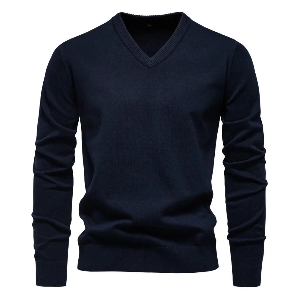 Elegante maglione lavorato a maglia