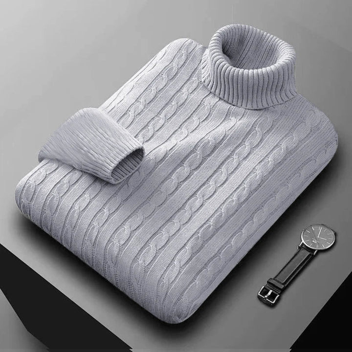 Maglia a collo alto da uomo premium