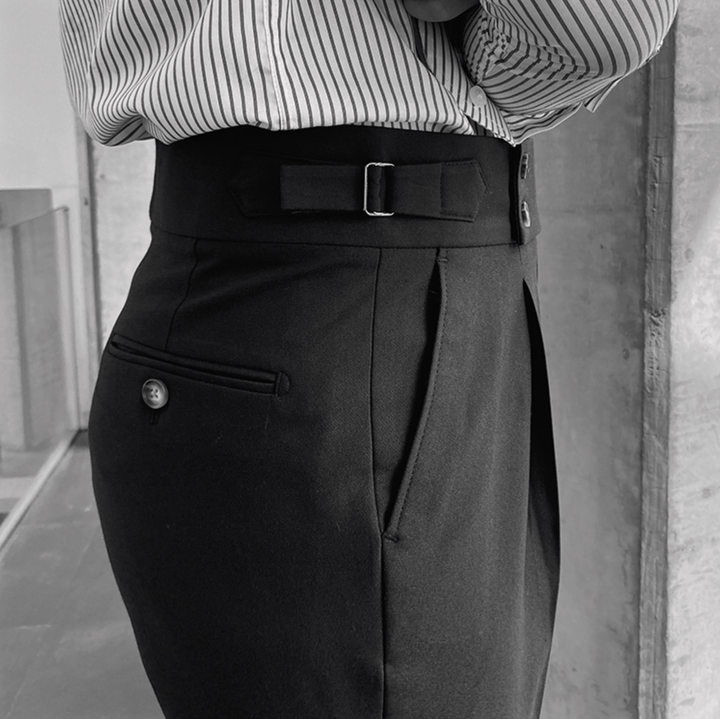 Edward | Pantaloni eleganti a vita alta