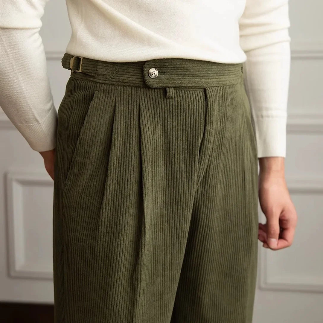 Pantaloni di velluto a coste premium