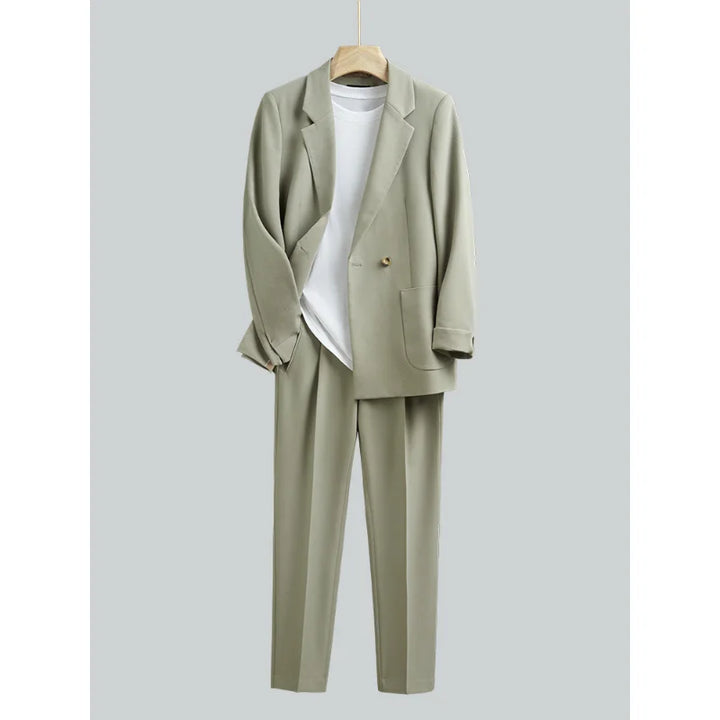 Elegante set da uomo loose fit