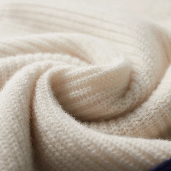 Maglione classico in lana merino