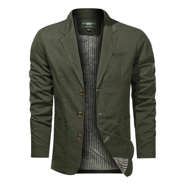 Blazer di cotone chic