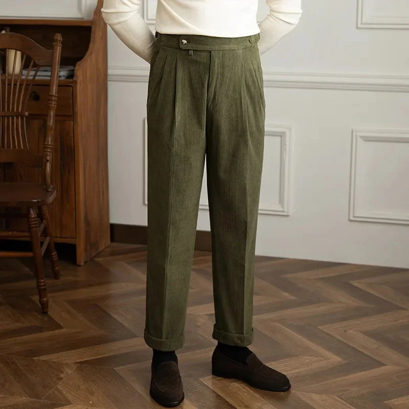 Pantaloni di velluto a coste premium