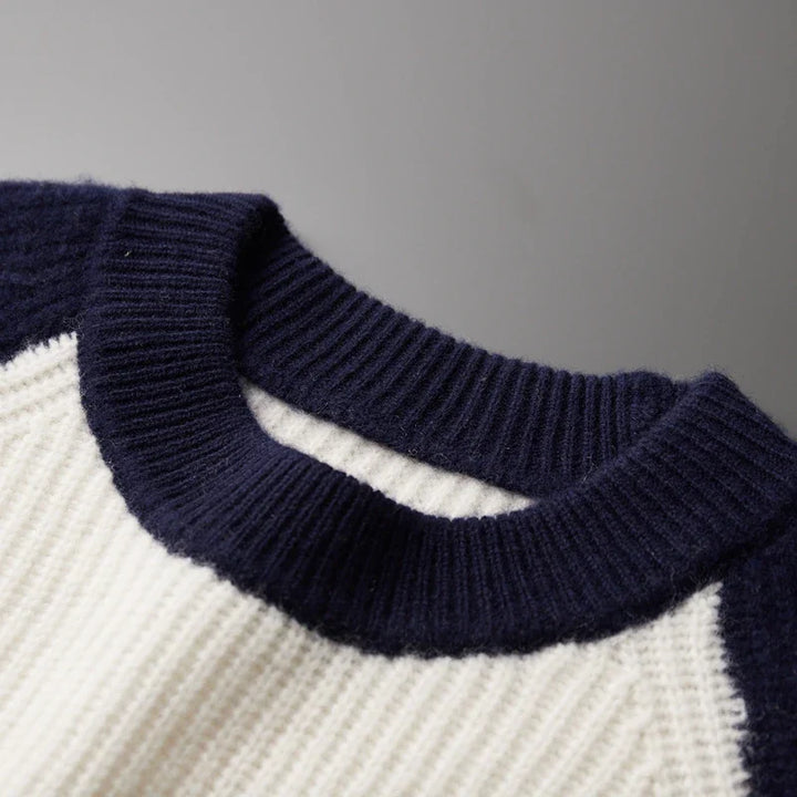 Maglione classico in lana merino