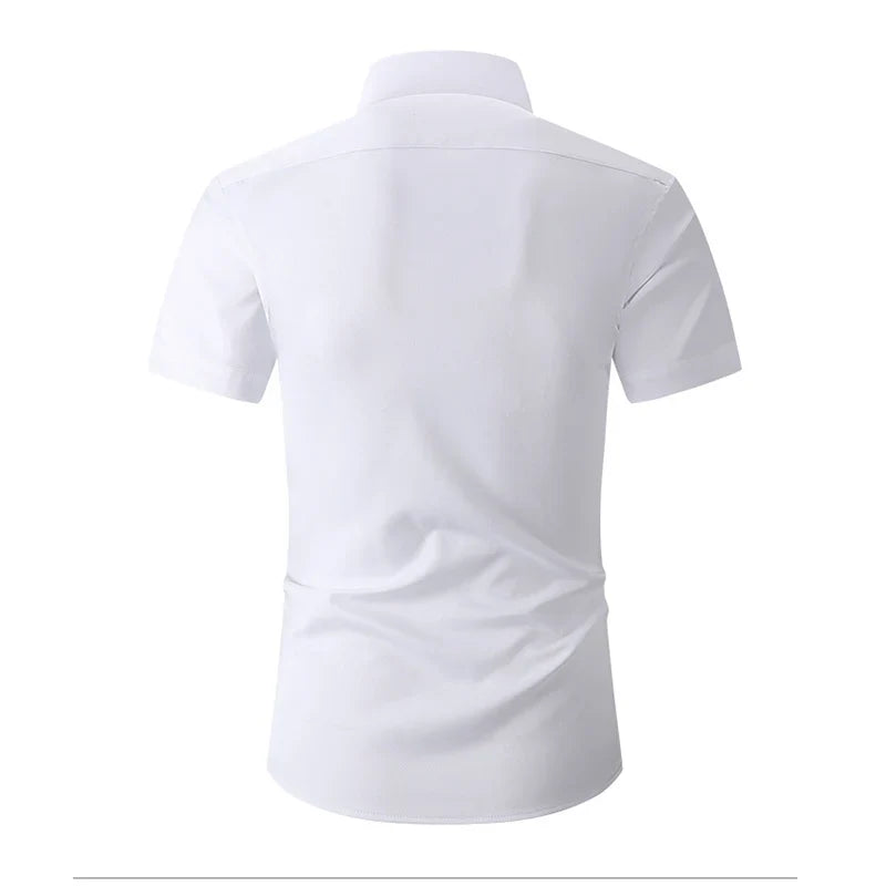Camicia casual a maniche corte