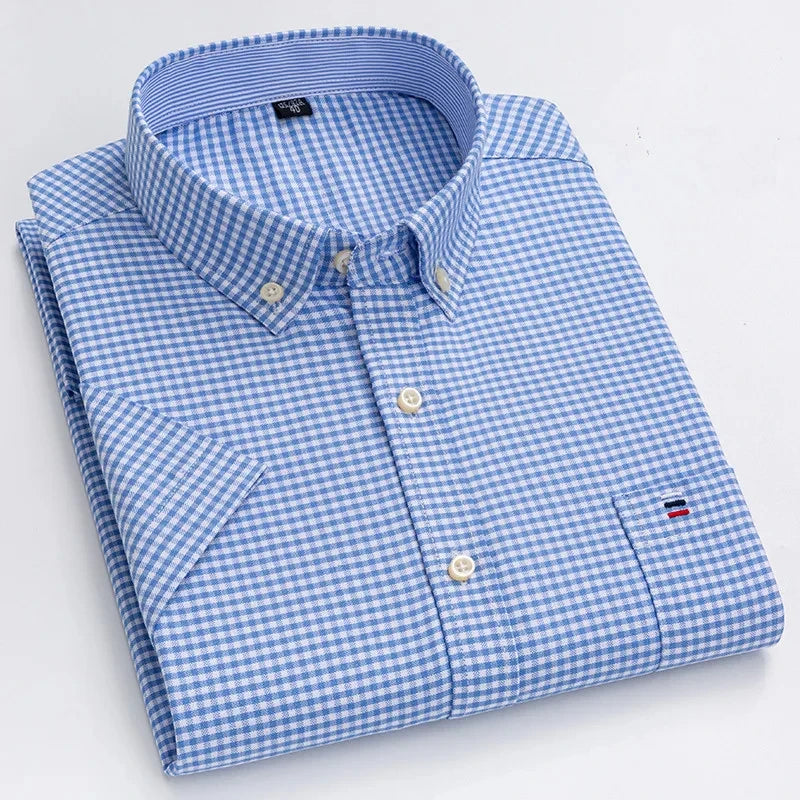Givalli - Camicia da uomo in cotone elegante