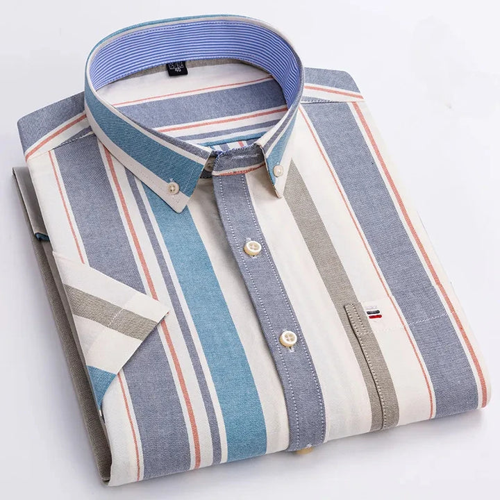 Givalli - Camicia da uomo in cotone elegante