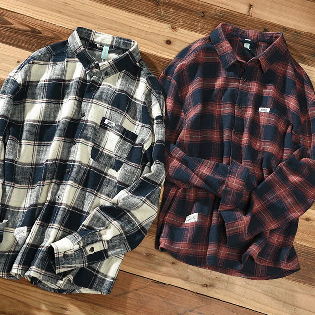 Camicia a quadri elegante